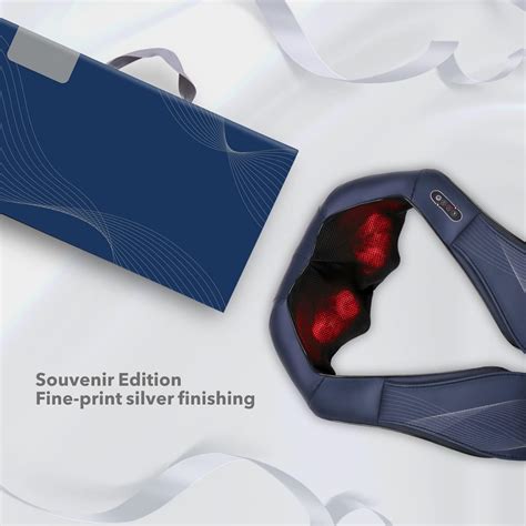Buy Shiatsu Neck Shoulder Massager with Heat, Electric Deep Tissue Back ...