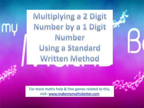 Image result for How to Multiply 2-Digit Numbers by 1 Digit Numbers