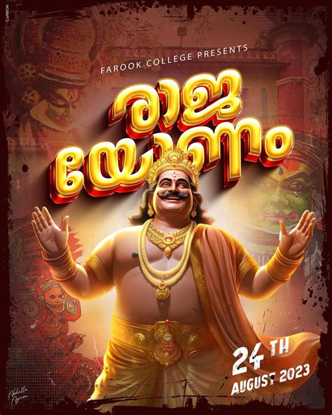Pin by Shibin on onam | Onam images, Graphic poster, Happy onam