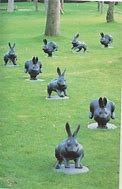 Image result for Buddha Rabbit Sculpture