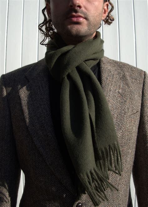 Alpaca Wool Scarves for Men - Etsy