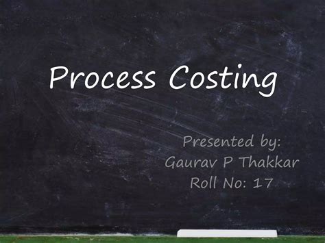 Process Costing Procedure 的图像结果