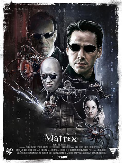 Vintage the matrix movie poster Paper Visual Arts Craft Supplies ...