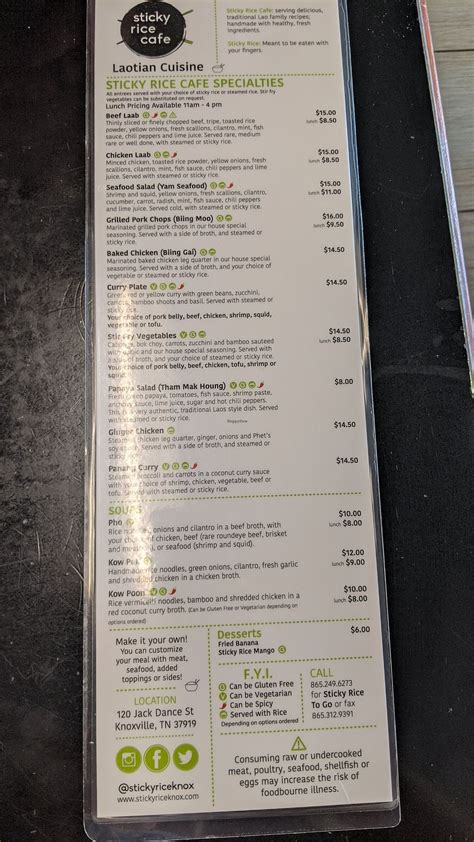 Sticky Rice Cafe - Knoxville Tennessee Restaurant - HappyCow