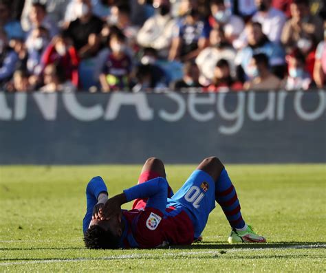 Ansu Fati, lesión menos grave de lo esperado