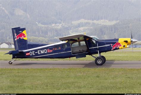 OE-EMD Red Bull - The Flying Bulls Pilatus PC-6/B2 Turbo-Porter Photo ...