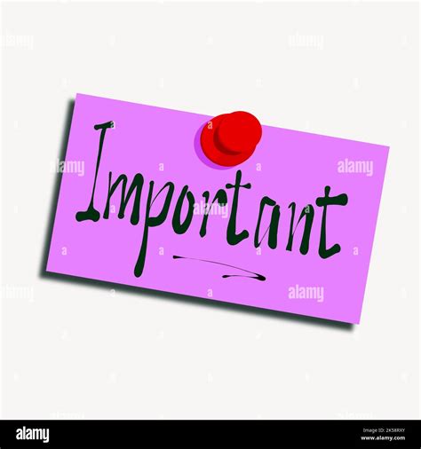 Important Reminder Clip Art