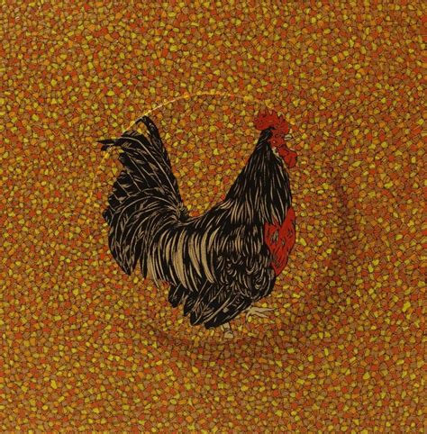 "Morning 8": Yellow Orange Acrylic Painting by Rama Krishna V – ArtZolo.com