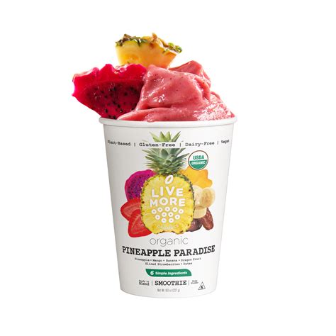 LiveMore Superfoods | 100% Organic Pre-Made Smoothie Cups