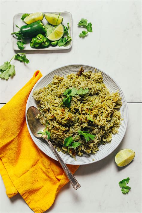 How to Make Green Rice - Minimalist Baker Recipes