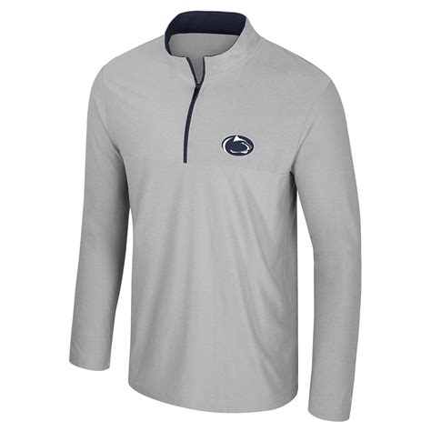 Penn State Nittany Lions Atomic Grey Quarter Zip Windshirt Nittany ...