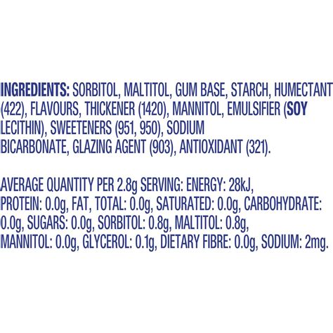 Extra Gum Mint 10pce 14g | Woolworths