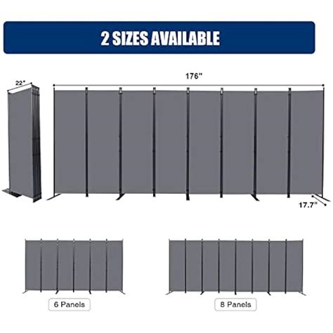 HOMSCREENER Room Divider and Folding Privacy Screens， 8 Panel India | Ubuy