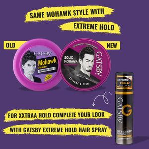 Gatsby Mohawk Extreme & Firm Styling Wax, 25g – Indicrest.com