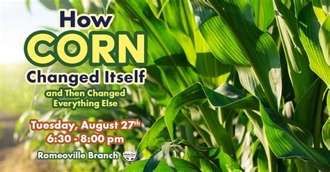 How Corn Changed Itself and Then Changed Everything Else, White Oak ...