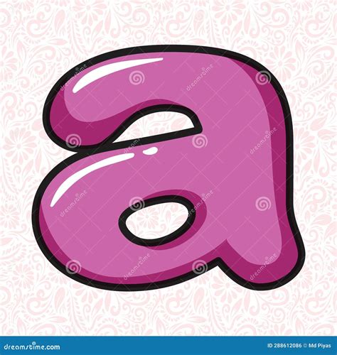 Alphabet Small Letter a , Latter Art, Alphabet Vector, Font Vector Stock Vector - Illustration ...