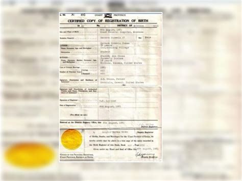 FACT CHECK: Viral `birth certificate' claiming Barack Obama was born in ...