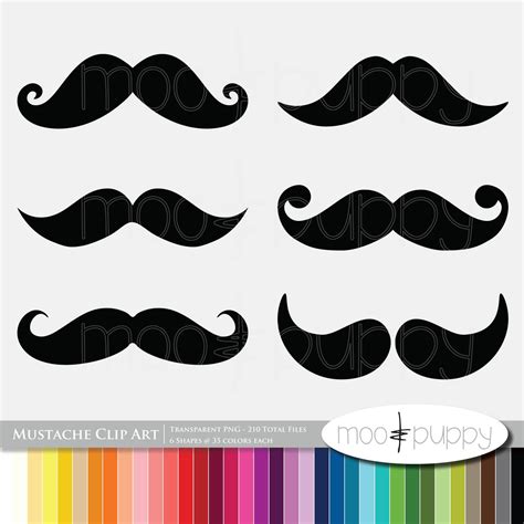 Free Cute Mustache Cliparts, Download Free Cute Mustache Cliparts png ...