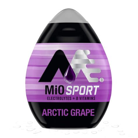 Buy MiO Sport Electrolytes Arctic Grape Naturally Flavored Liquid Water ...