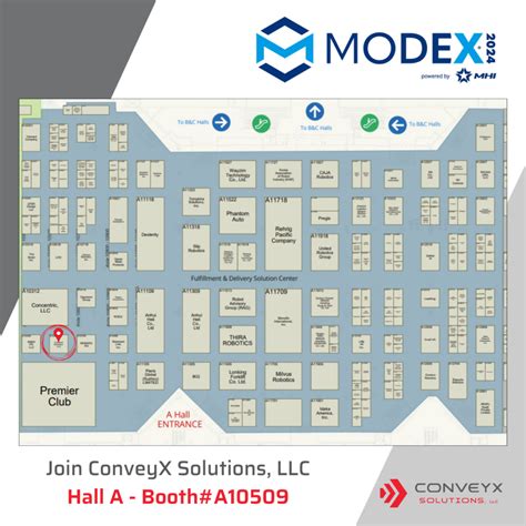 Exhibiting in Hall A, Booth #A10509 : MODEX 2024 - ConveyX Solutions, LLC