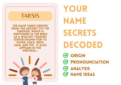 Tarsis - Biblical Name Meaning and Pronunciation