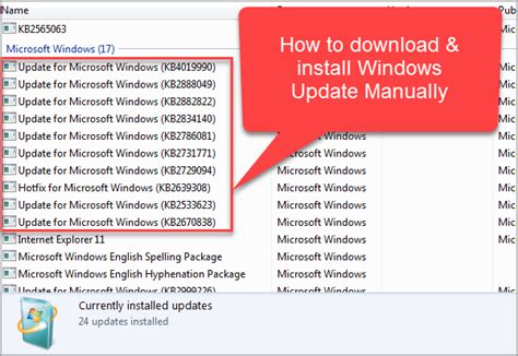 Image result for How to Install Windows Updates