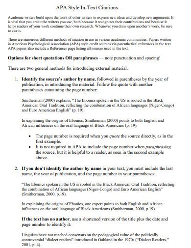 APA Style Tutorial Examples 的图像结果