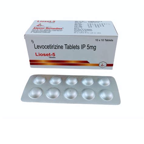 LIOSET-5 Tablets Alezon Remedies