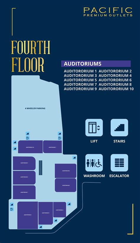 Floor Plan - Pacific Outlet Mall Jasola | South Delhi