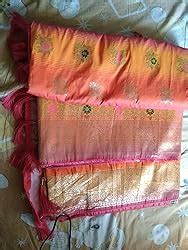 Buy MANOHARI Women's Woven Silk Blend Saree with Blouse Piece (MN1182 ...