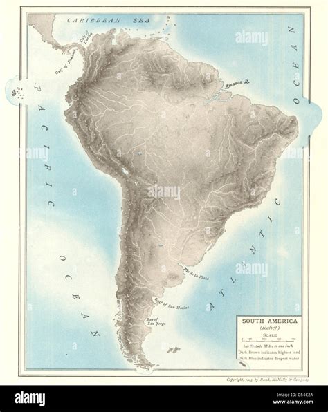 Map Of South America Rivers