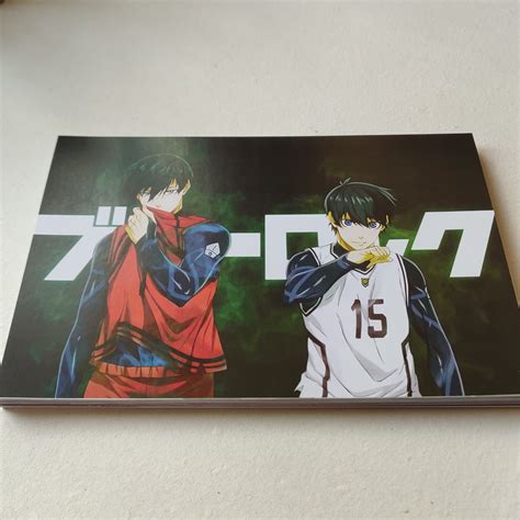 Blue Lock wall poster | Rin Itoshi and Isagi Yoichi – Dipped in Doodles