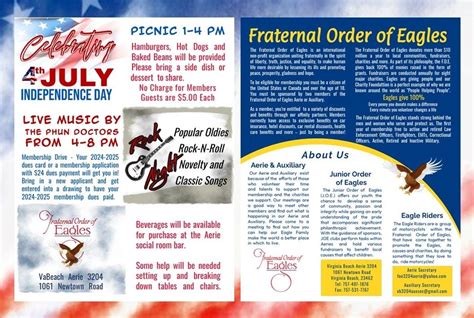 Aerie 3204 Picnic & Membership Drive, Fraternal Order of Eagles ...