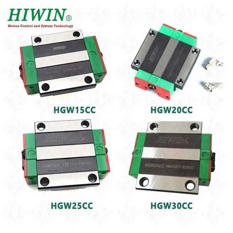 Hiwin Ball Screws & Linear Guideways - Hiwin LM Block HGW15CA-ZOC ...