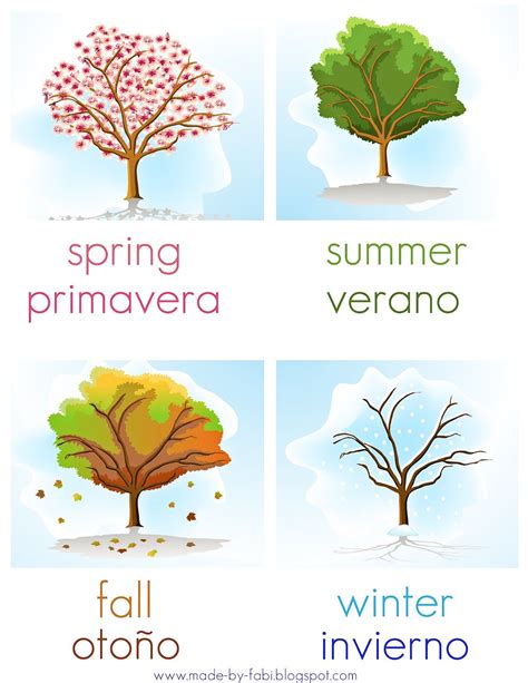 Fall Season In Spanish
