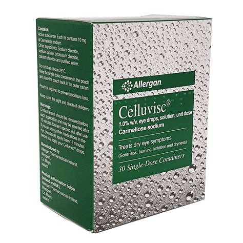 Buy Celluvisc 1% Eye Drops 30x0.4ml | Eye Care | UK Meds