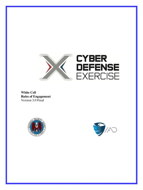 Fillable Online Fact Sheet: NSA/CSS Cyber Defense Exercise Fax Email ...