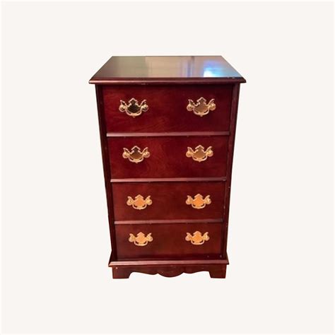 Queen Anne Style Filinig Cabinet - AptDeco