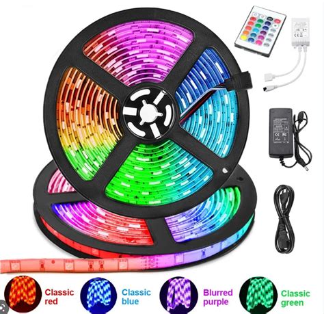 Color Changing LED Light Strips 的图像结果