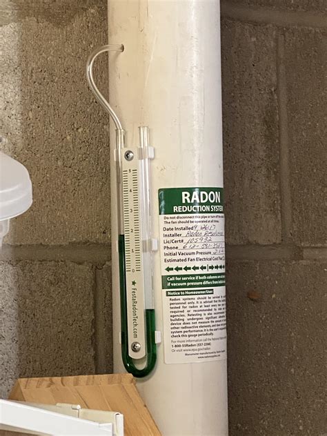 Radon Vent Fan Noise