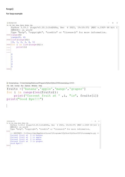 Image result for Python for Loop Example