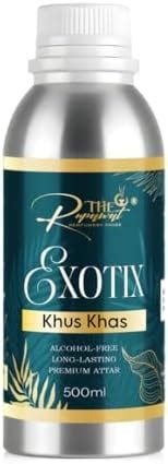 The Rupawat Perfumery House Khus Khas Attar 500ml Royal Alcohol-Free ...