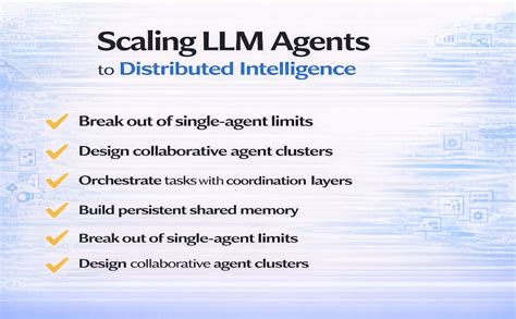 Scaling LLM Agents: Distributed Cognition & Multi-Agent Ecosystems: A ...