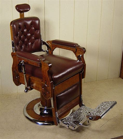 Antique Wooden Barber Chair