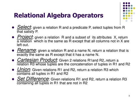 Image result for Relational Algebra Query
