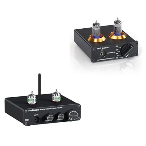 Buy Fosi Audio Box X2 Phono Preamp for MM Turntable Phonograph ...