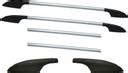Shopone Drill free Roof Rails UNIVERSAL CAR ROOF RAIL SILVER Car ...