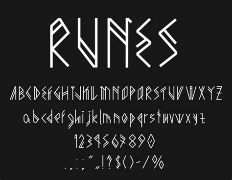 Viking font - векторные изображения, Viking font картинки | Depositphotos