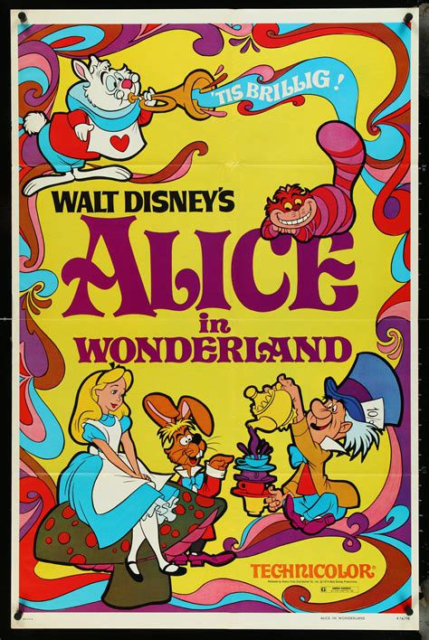 Vintage Alice In Wonderland Posters Alice In Wonderland Wall Art:
