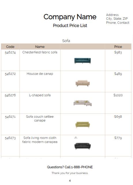 Catalog Pricing 的图像结果